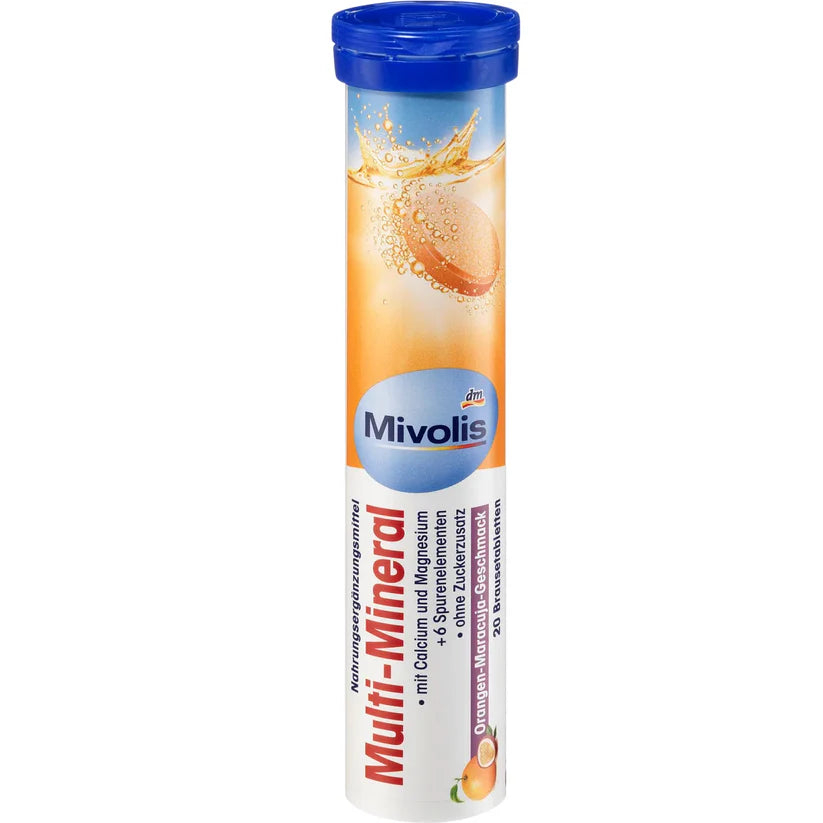 Multi-Mineral, Avec Calcium, Magnésium, Fer, Zinc, Cuivre , Molybdène... (Mivolis)