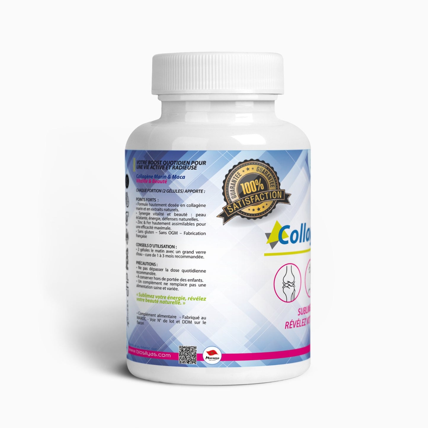 CollagèneFORT®، كل كبسولة تمنحك الثقة والجمال من الداخل—والنتيجة تبدو واضحة من الخارج!