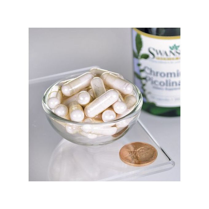 Swanson Chromium Picolinate, 200 mcg, 100 Capsules.