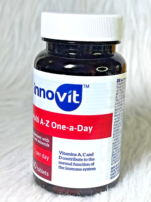 مكمل غذائي متعدد الاستخدامات AZ One-a-Day من INNOVIT - فيتامينات A وC وD - 60 قرصًا.