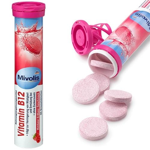 Vitamine B12, 20 Comprimés Effervescents (Mivolis)