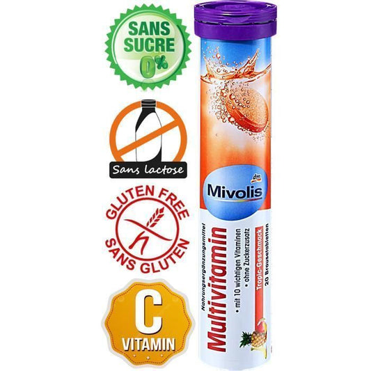 Lot de 4x20 vitamine  فيتامينات متعددة