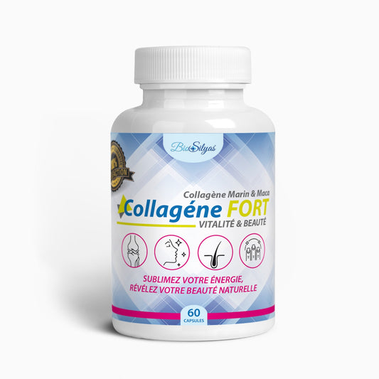 CollagèneFORT®، كل كبسولة تمنحك الثقة والجمال من الداخل—والنتيجة تبدو واضحة من الخارج!